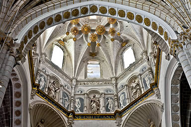 Interior del cimborrio