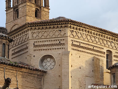 Cabecera mud&eacute;jar de la iglesia de San Francisco